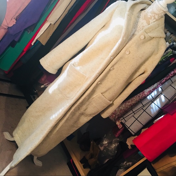 Metrostyle Long Berber Coat With Hood 